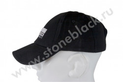 Бейсболка Газпром черная