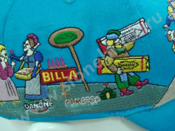 Бейсболка ECR Russia синяя