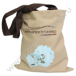 Сумка АЭРОЭЛЕКТРОМАШ, 100% хлопок