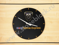 Настенные часы из металла &quot;Mobil Delvac Express&quot;