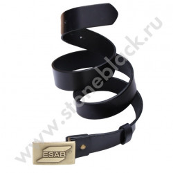 Ремень кожаный с литой пряжкой ESAB