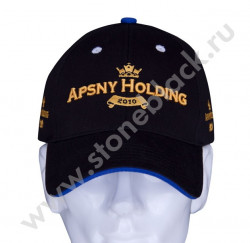 Бейсболка Apsny Holding черная