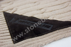 Вязаный плед Michelin