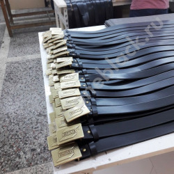 Ремень кожаный с литой пряжкой ESAB