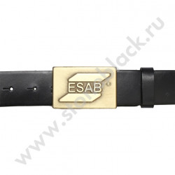 Ремень кожаный с литой пряжкой ESAB
