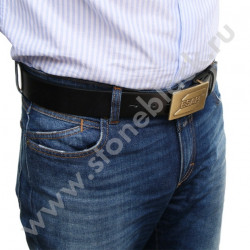 Ремень кожаный с литой пряжкой ESAB