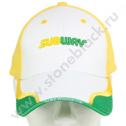 Бейсболка SUBWAY (желтая)