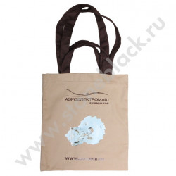 Сумка АЭРОЭЛЕКТРОМАШ, 100% хлопок