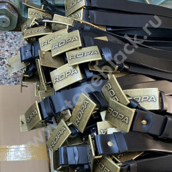 Ремни кожаные с литой пряжкой ROPA