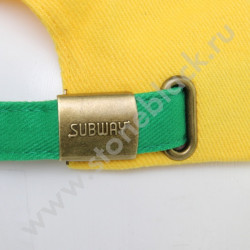 Бейсболка SUBWAY (желтая)