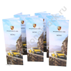 Меню для Porsche