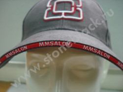 Бейсболка ММСалон серая