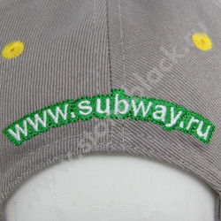 Бейсболка SUBWAY (серая)