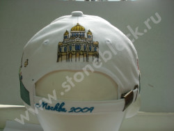 Бейсболка ECR Russia белая