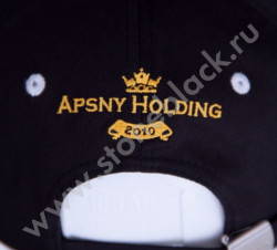 Бейсболка Apsny Holding черная