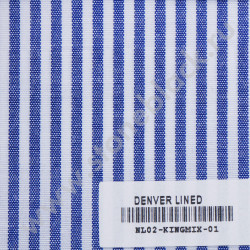 Ткань Denver Lined Kingmix 55% полиэстер + 45% хлопок 100 г/м2