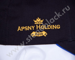 Бейсболка Apsny Holding черная