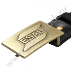 Ремень кожаный с литой пряжкой ESAB