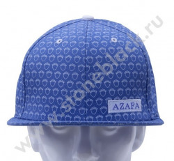 Бейсболка AZAFA голубая