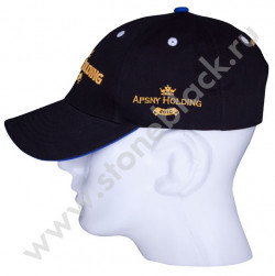 Бейсболка Apsny Holding черная
