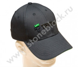 Бейсболка Teknos чёрная