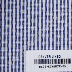 Ткань Denver Lined Kingmix 55% полиэстер + 45% хлопок 100 г/м2