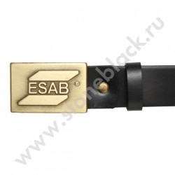 Ремень кожаный с литой пряжкой ESAB