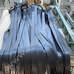 Ремни кожаные с литой пряжкой ROPA