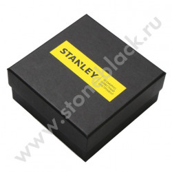 Ремень кожаный с литой пряжкой Stanley