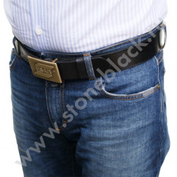 Ремень кожаный с литой пряжкой ESAB