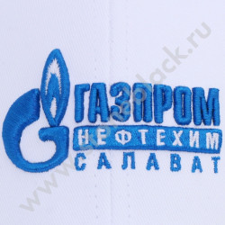Бейсболки Газпром нефтехим Салават (белая)