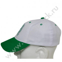 Бейсболка Фамилия (белая)