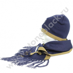 Вязаная шапка и шарф SCANIA