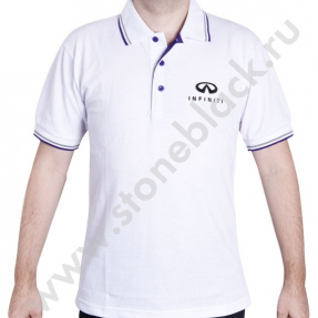 Рубашка поло INFINITI белая