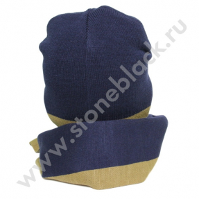 Вязаная шапка и шарф SCANIA