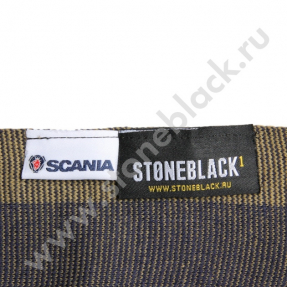 Вязаная шапка и шарф SCANIA