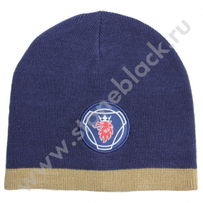 Вязаная шапка и шарф SCANIA