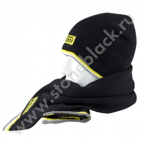 Вязаная шапка и шарф VIATTI