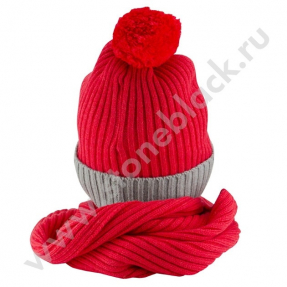 Вязаная шапка и шарф Lada Sport