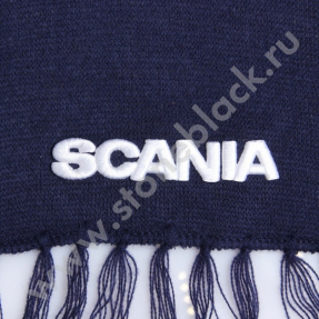 Вязаная шапка и шарф SCANIA