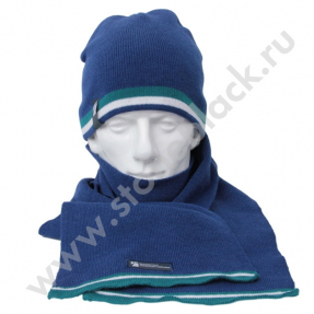 Вязаная шапка, шарф и перчатки Вертолетная сервисная компания