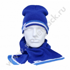 Вязаная шапка, шарф и перчатки Архангельский ЦБК