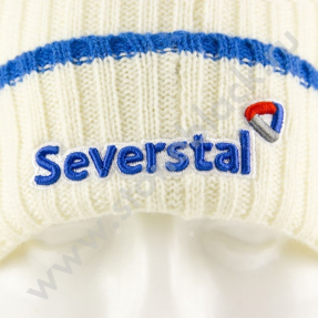 Вязаная шапка и шарф Severstal