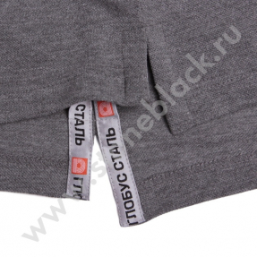 Рубашка поло Глобус Сталь