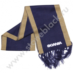 Вязаная шапка и шарф SCANIA