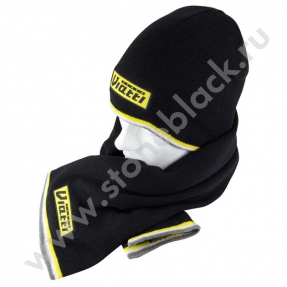 Вязаная шапка и шарф VIATTI