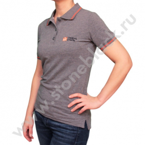 Рубашка поло Глобус Сталь
