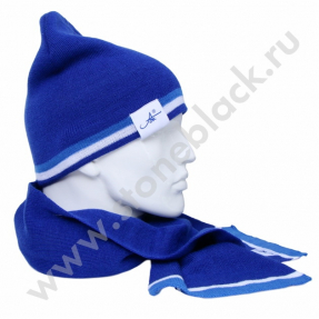 Вязаная шапка, шарф и перчатки Архангельский ЦБК