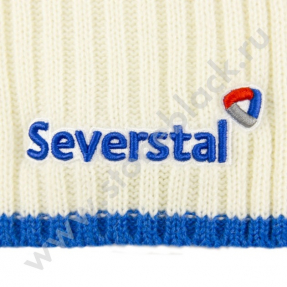 Вязаная шапка и шарф Severstal