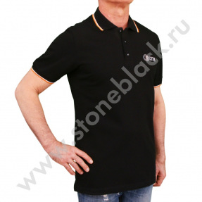 Рубашки поло Стройгазмонтаж 2019 (черные)